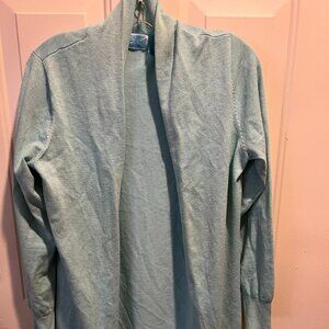 Long Light grey sweater Sz L